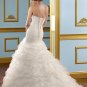 Ruffled Organza Corset 2012 Wedding Dress