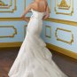 Mermaid Corset Beading Organza 2012 Wedding Dress