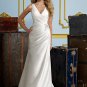 Sheath V-neck 2012 Wedding Dress
