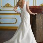 Sheath V-neck 2012 Wedding Dress