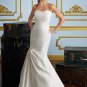 Drop Waist Strapless Mermaid 2012 Wedding Dress