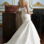 One-Shoulder Corset Mermaid 2012 Wedding Dress