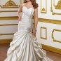 Sweetheart Applique Strapless 2012 Wedding Dress