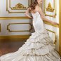 Sweetheart Applique Strapless 2012 Wedding Dress