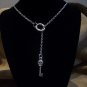 Skull Key Pendant Necklace