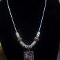 Silver & Copper Photo Necklace