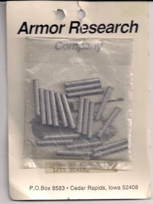 Armor Research Company 1/35 90mm US Ammo Tubes