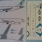Pointer Dog Decals 1/144 Sata Airlines A 310-304 2012