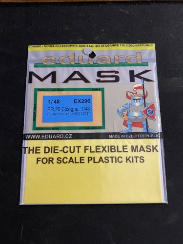 Eduard 1/48 BR. 20 Cicogna Mask Set EX 296