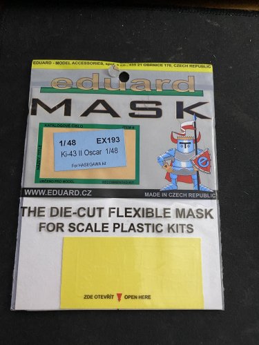 Eduard 1/48 Ki-43 II Oscar Mask Set