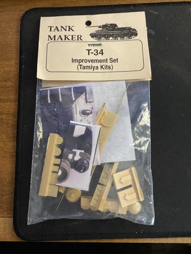Tank Maker 1/35 T-34 Improvement Set (Tamiya Kits) Resin Details STZ2008