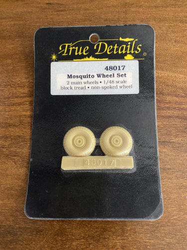 True Details 1/48 Mosquito Wheel Set