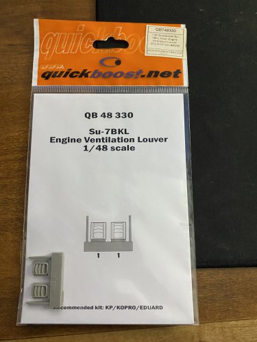 Quickboost 1/48 Su-7BLK Engine Ventilation Louver 48 330