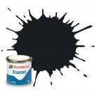 Humbrol Enamel Paint Black Gloss 21 AA0237