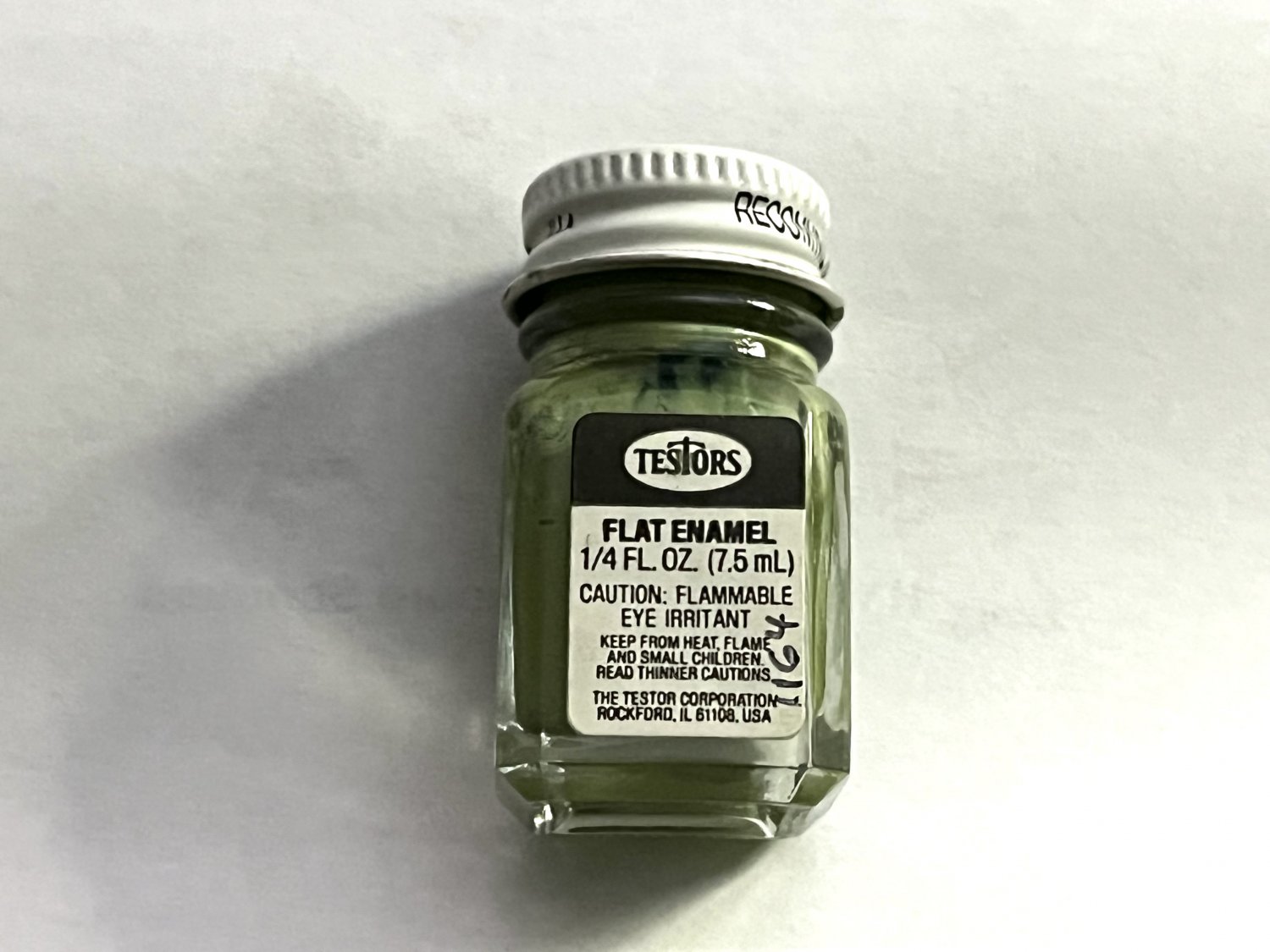 Testors Flat OD Green Enamel Paint 1164
