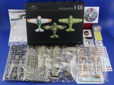 Eduard 1/48 I-16 Polikarpov Royal Class Limited Edition Kit R0003