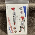 Aeromaster 1/48 Tuskegee Airmen "The Spoofwaffe" P-51 D Mustangs Decals 48-224