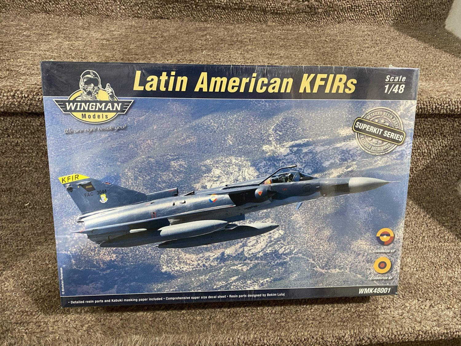 Wingman Models 1/48 Latin American Kfirs WMK 48001