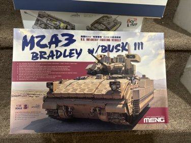 Meng 1/35 M2A3 Bradley w/ Busk III US Infantry Fighting Vehicle Full Interior SS-004
