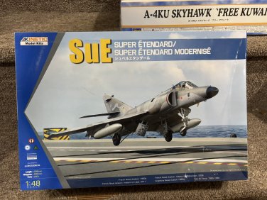 Kinetic 1/48 SuE Super Entendard Modern French Aircraft