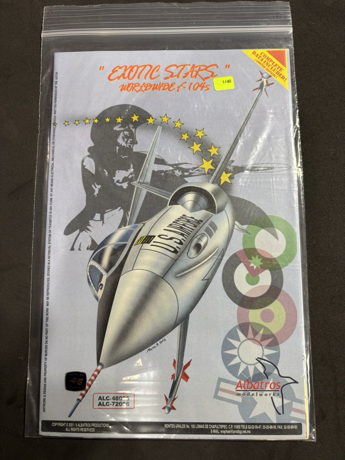 Albatros 1/48 World Wide F-104s Exotic Stars 48006