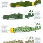 AeroMaster 1/48 48-144 Fiat G.50 Regia Aeronautica & Foreign Users Decal Set