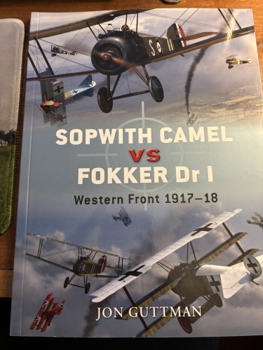 Sopwith Camel vs. Fokker Dr I Western Front 1917-18 Reference Book Osprey