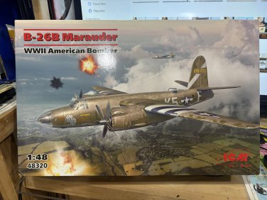 ICM 1/48 B-26B Marauder WWII American Bomber 48320