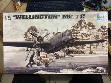 Trumpeter 1/48 Wellington Mk. IC RAF WWII Bomber 02808