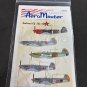 Aeromaster 1/48 Falcons of the Red Star Pt. 1 48-505 Decals