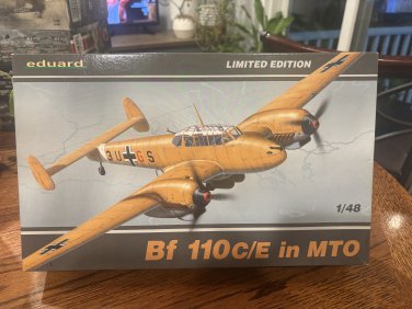 Eduard 1/48 Bf 110 C/E in MTO Limited Edition 1164