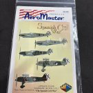 Aeromaster 1/48 Spanish Civil War Part 2 Bf 109 B/C/E He 51 48-459 Decal Set