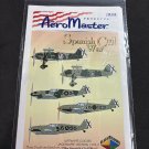 Aeromaster 1/48 Spanish Civil War Part I Bf 109 B/C/E & He 51 48-458 Decals