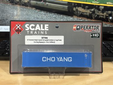 Scaletrains HO Cho Yang 40' Standard, Corrugated Container SXT11846