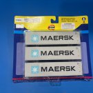 Athearn HO RTR Maersk 40' Container 3-Pack ATH29161