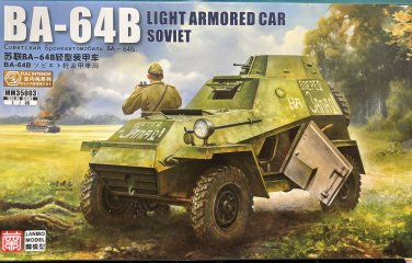 Lanmo Model 1/35 BA-64B Light Armored Soviet Car MM35003