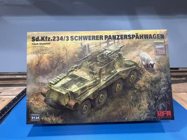 Rye Field Model RFM 5134 1/35 Sd.Kfz.234/3 Schwerer Panzersp&Atilde;&curren;hwagen