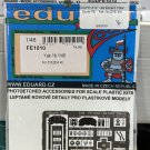Eduard 1/48 Yak-1b Color Photo Etch Set for Zvezda Cockpit FE1010
