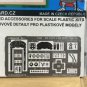 Eduard 1/48 Yak-1b Color Photo Etch Set for Zvezda Cockpit FE1010