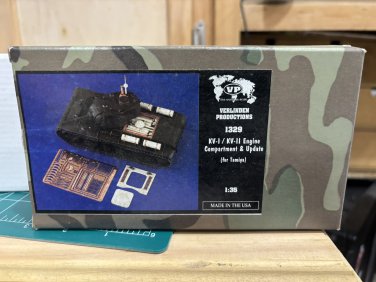 Verlinden Productions 1/35 KV-1 KV-II Engine Compartment & Update Tamiya 1329