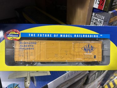 Athearn HO Northern Alberta Railways 50' FMC Centered DD Box Car 050123 ATH92973
