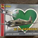 Eduard 1/48 FW190A JG-54 Grünherz Dual Combo Limited Edition 1155