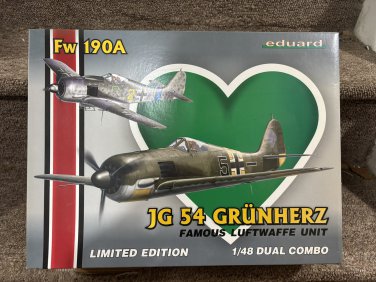 Eduard 1/48 FW190A JG-54 Gr&Atilde;&frac14;nherz Dual Combo Limited Edition 1155