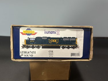 Athearn Genesis HO CSX SD60i 8774 ATHG 67431 DCC w/ Sound