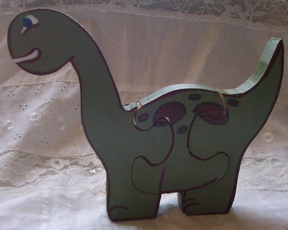 wooden dinosaur craft