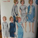 Vintage Misses Clothing Pattern 1960s UNCUT 4192 38" Bust Free Ship USA Vintage Misses Clothing Pattern 1960s UNCUT 4192 38" Bust Free Ship USA