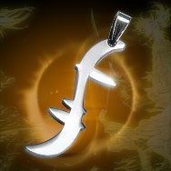 Heroes Hiro Helix Symbol "Godsend" Titanium Necklace