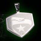 GI JEO "Eagle Eye" GI JEO Titanium Necklace
