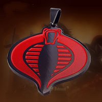 G.I.JEO Symblo " Cobra " GIJEO Titanium Necklace