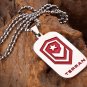 Starcraft II 2 Terran Titanium Dog Tag